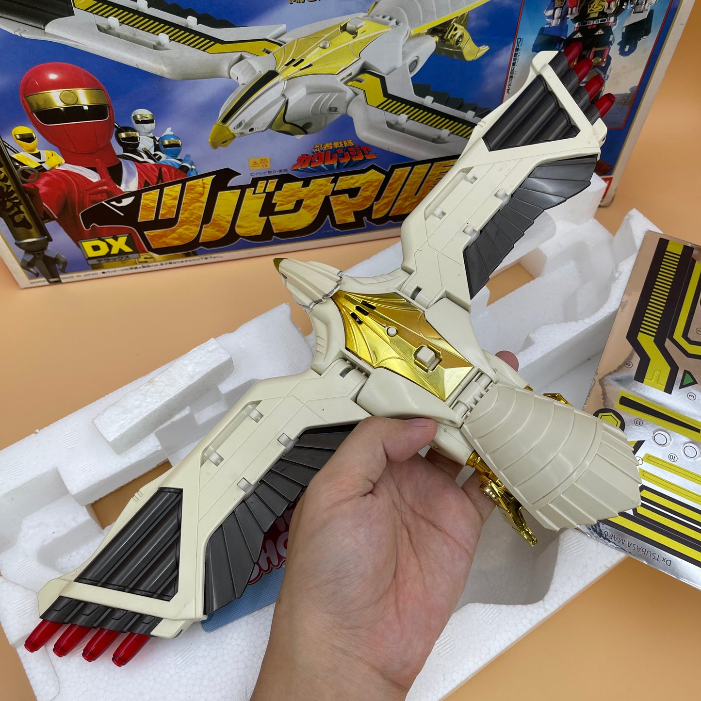 Falconzord Toy Box - Mighty Morphin Power Rangers SS.3 - DX Tsubasamaru Box - Super Sentai Kakuranger
