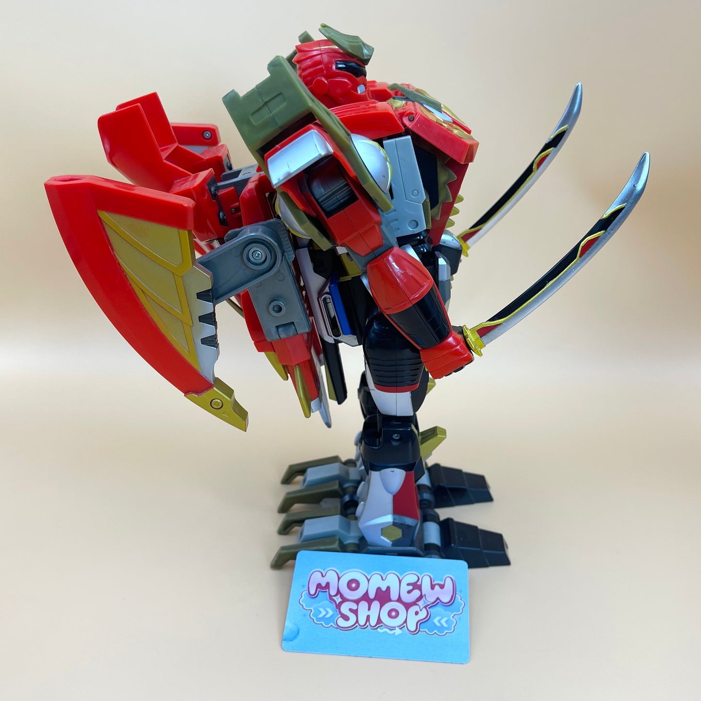 DX Genseishin Ken Riser Toy - Genseishin Justirisers - Transformable and Combinable Robot