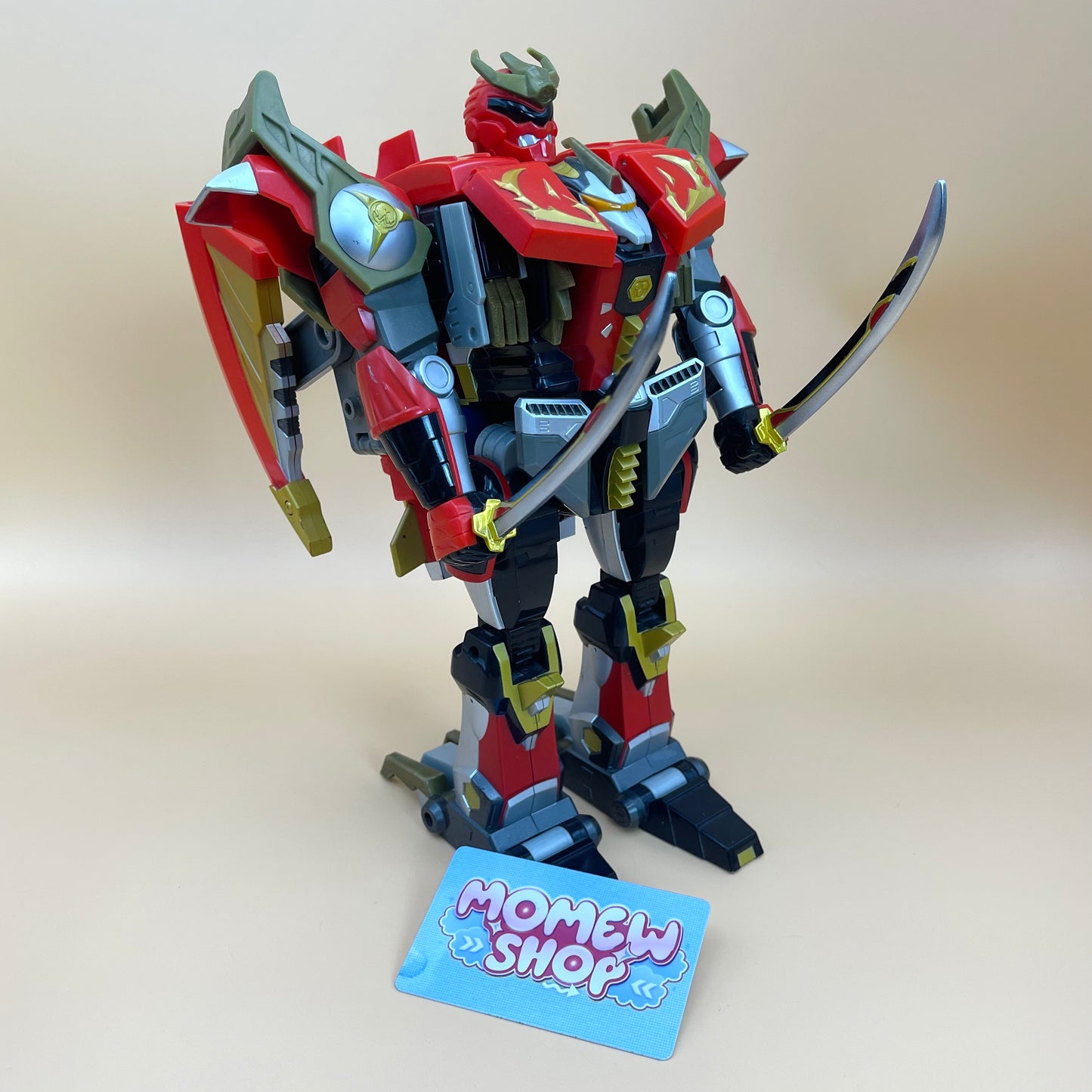 DX Genseishin Ken Riser Toy - Genseishin Justirisers - Transformable and Combinable Robot