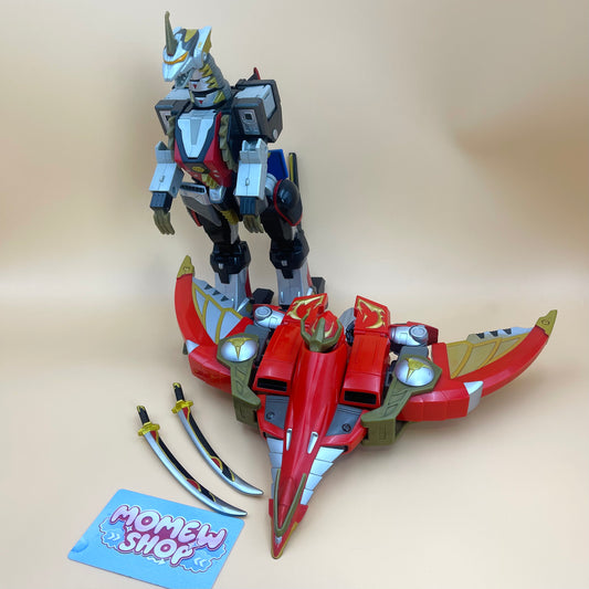 DX Genseishin Ken Riser Toy - Genseishin Justirisers - Transformable and Combinable Robot