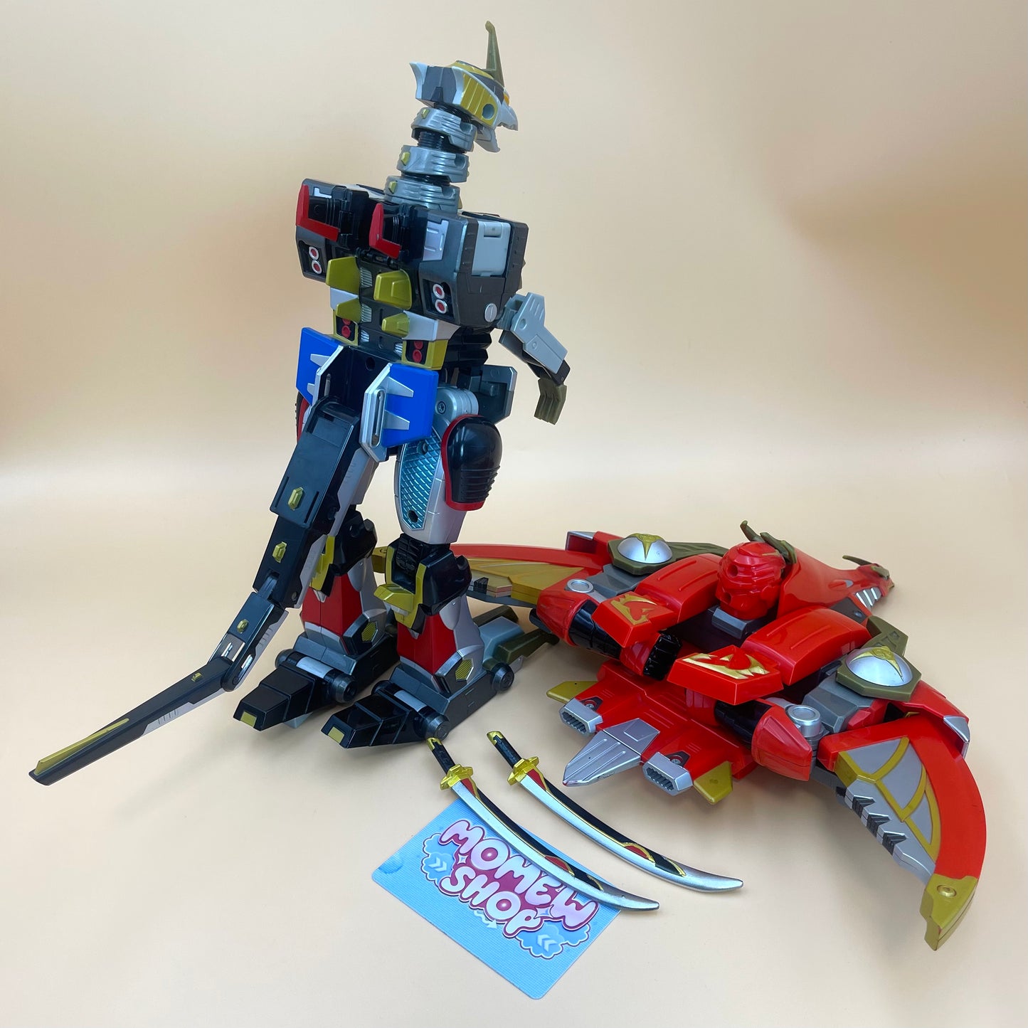 DX Genseishin Ken Riser Toy - Genseishin Justirisers - Transformable and Combinable Robot