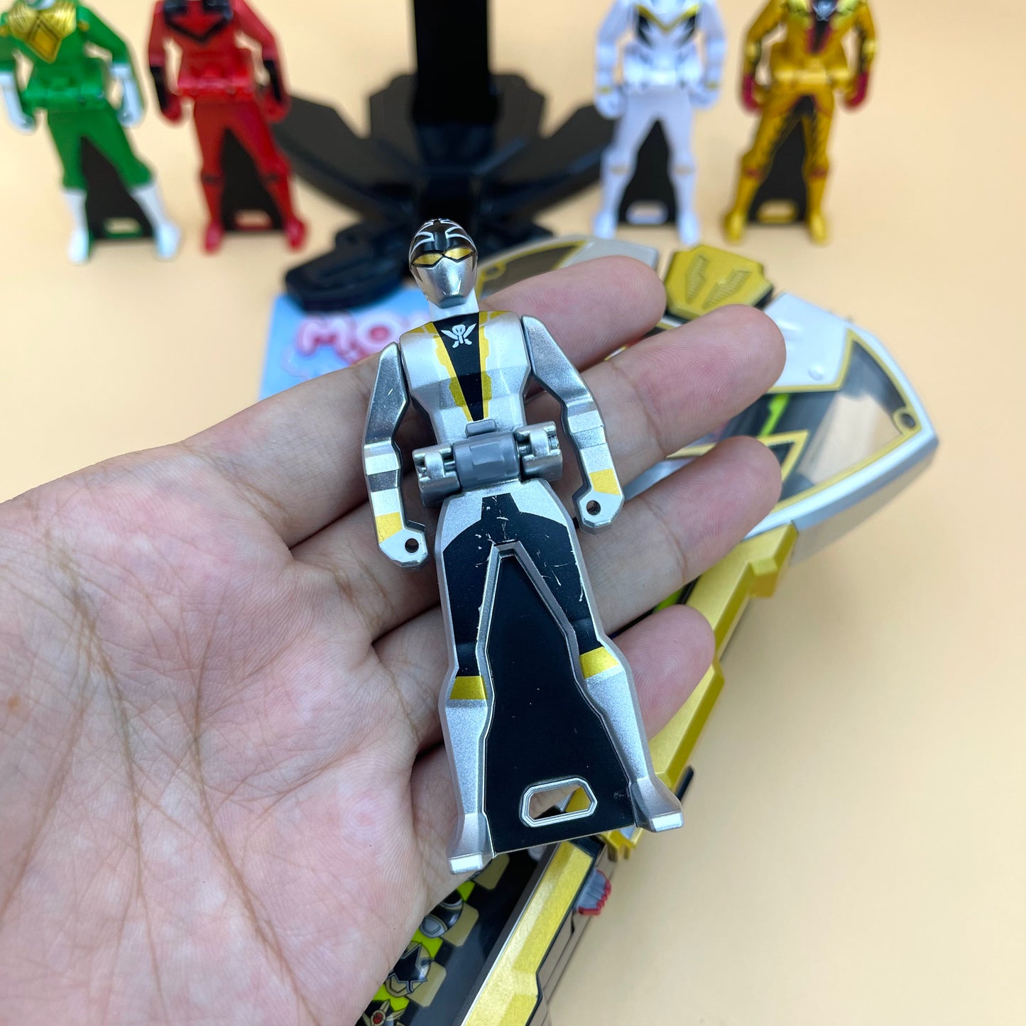 Gokai Cellular Memorial Edition - Super Sentai Gokaiger - Legendary Silver Morpher - Power Rangers Super Megaforce