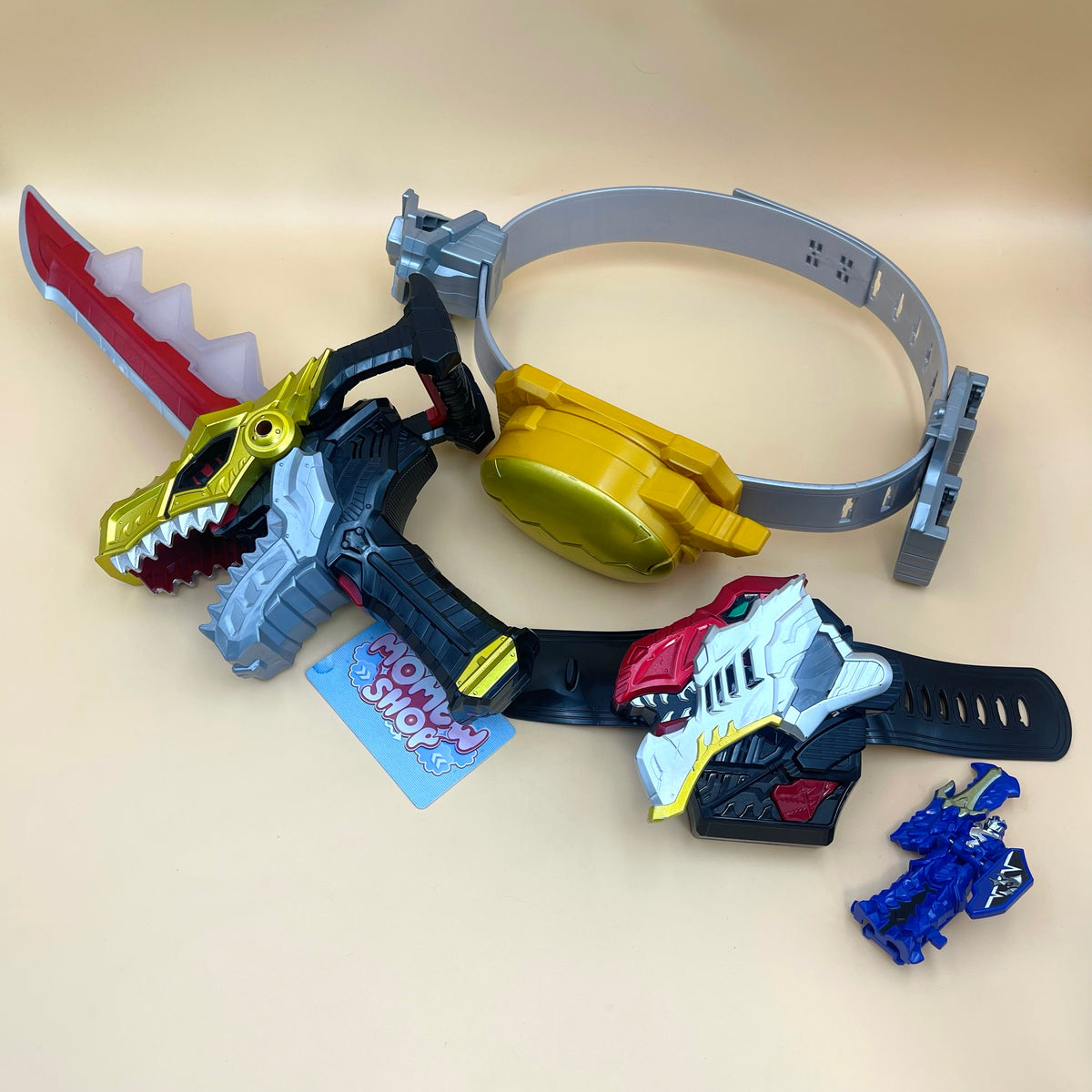 Dino Fury Toys Set Morpher + Saber + Belt Power Rangers Dino Fury