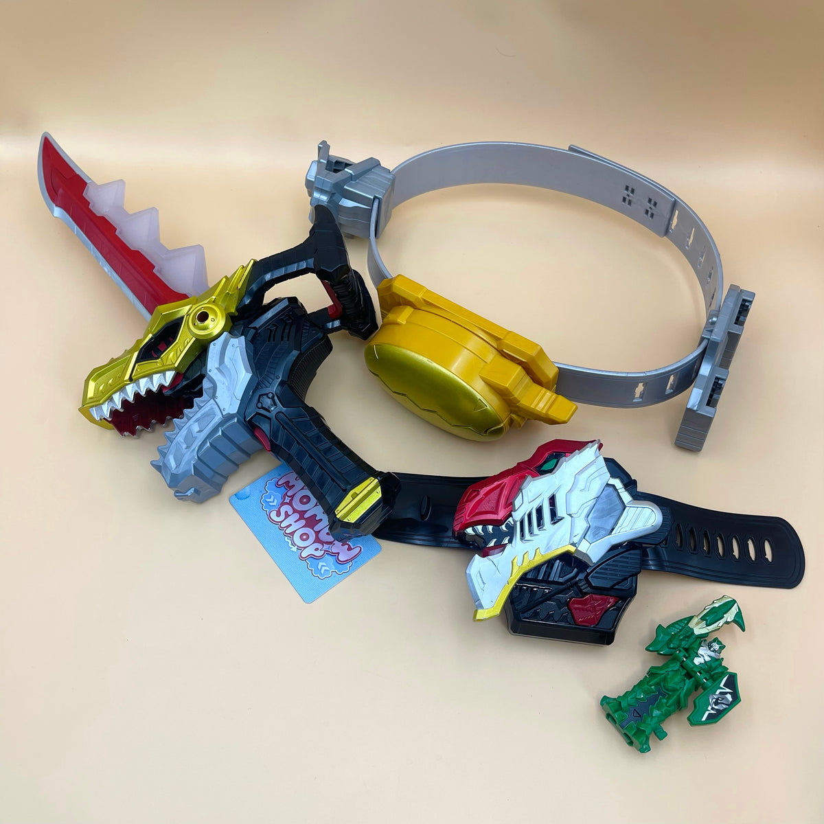 Dino Fury Toys Set Morpher + Saber + Belt Power Rangers Dino Fury