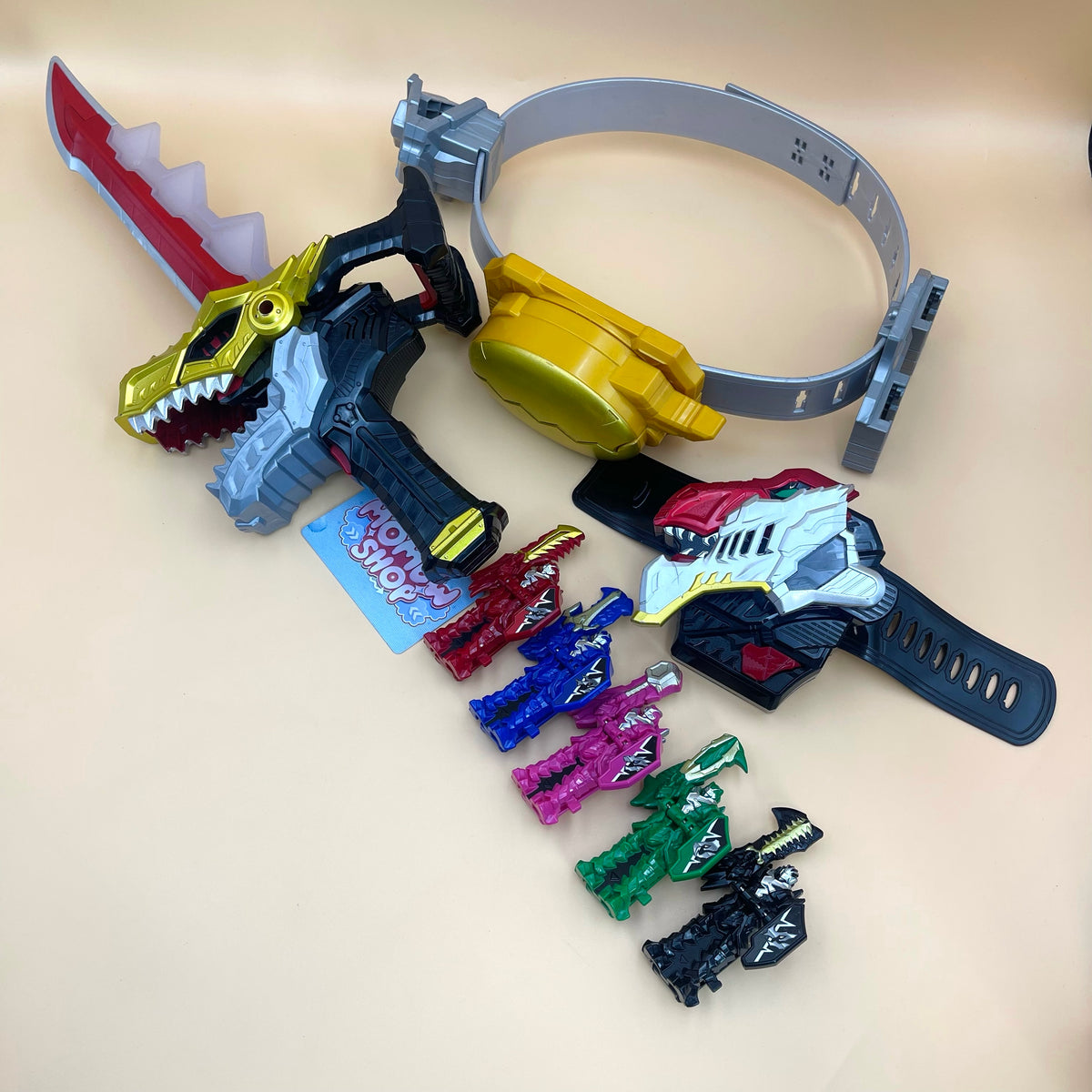 Dino Fury Toys Set Morpher + Saber + Belt Power Rangers Dino Fury