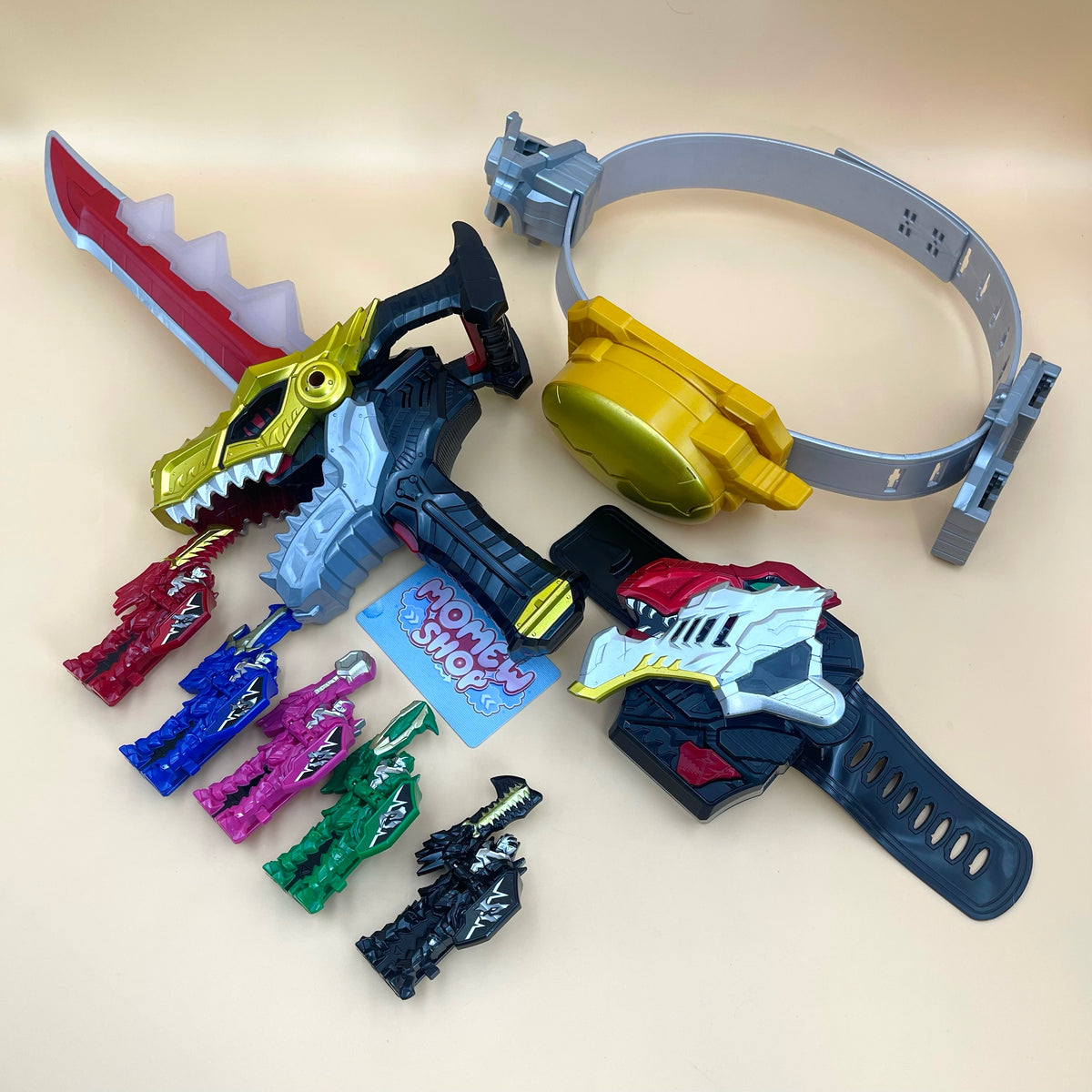 Dino Fury Toys Set Morpher + Saber + Belt Power Rangers Dino Fury