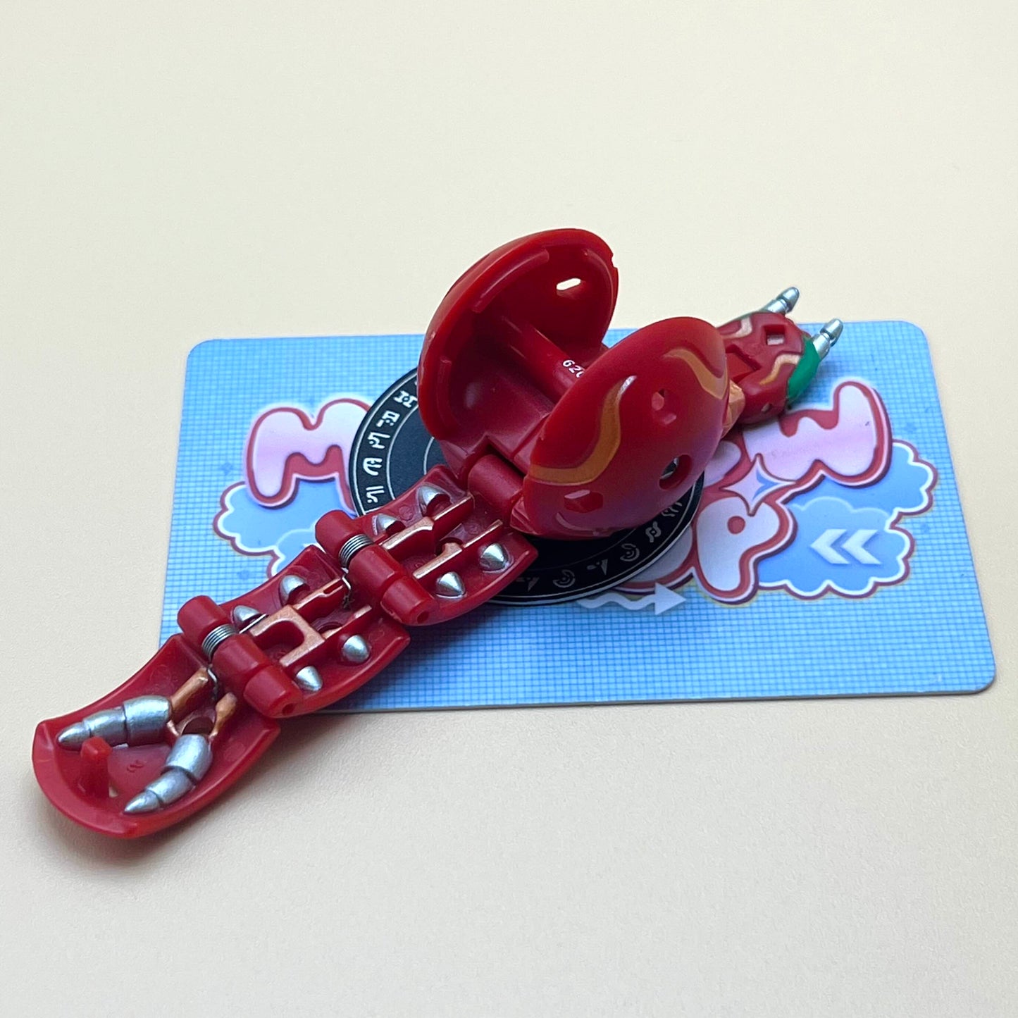 Bakugan Centipoid B2 Pyrus - Centipede B2 Nova - Bakugan Battle Brawlers