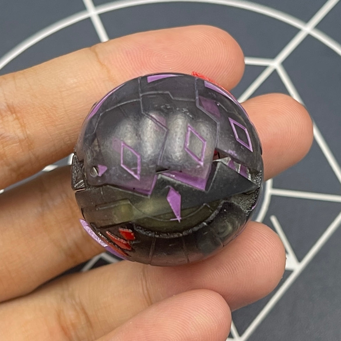 Darkus Alpha Hydranoid B2 Ver. Anime Translucent | Custom Made 3D Printed | Bakugan Battle Brawlers