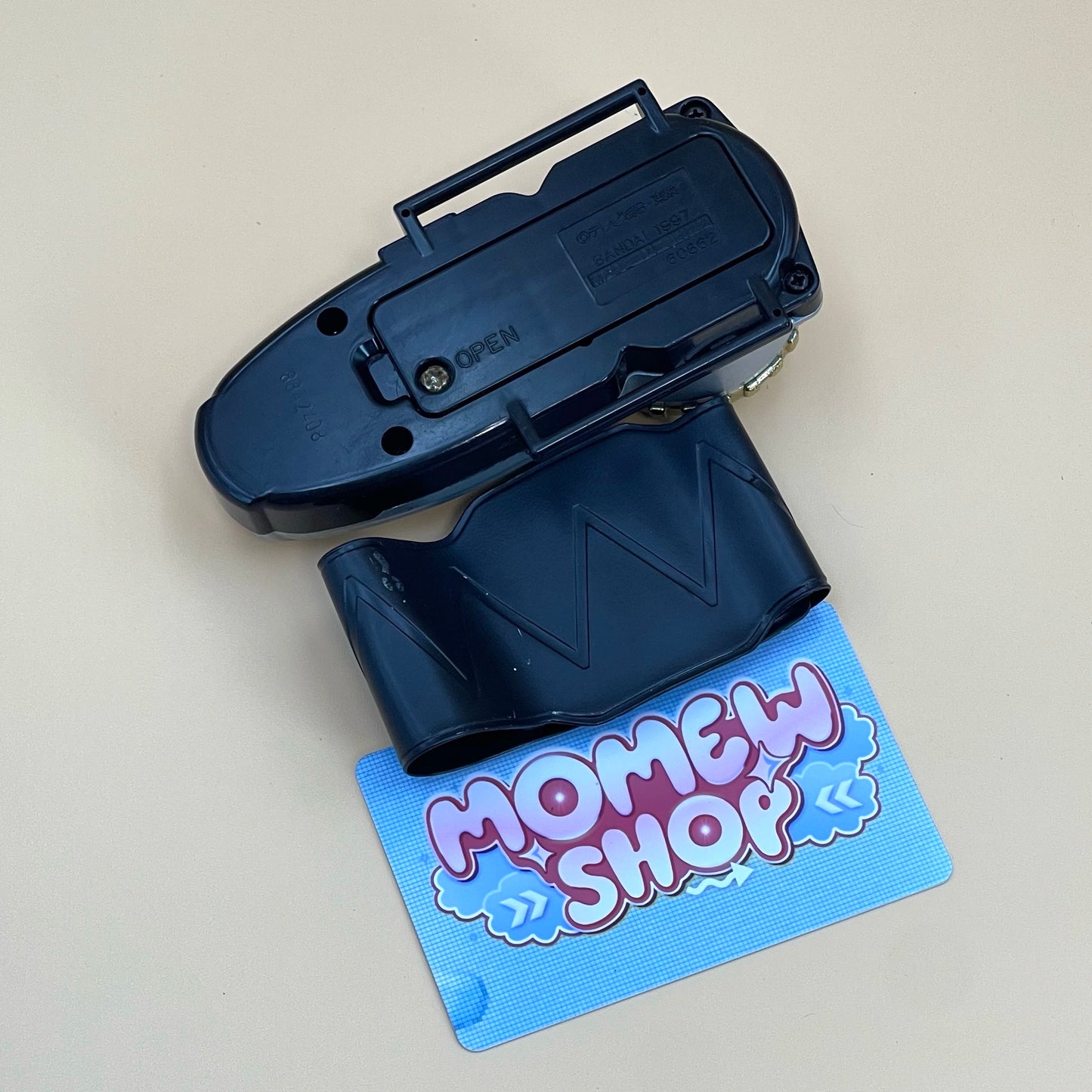 DX Ginga Brace & Transmorpher from Power Rangers Lost Galaxy 1999 also known as DX Change from Super Sentai Gingaman 1998, vintage DX Morpher roleplay collectible for Galaxy Rangers fans.