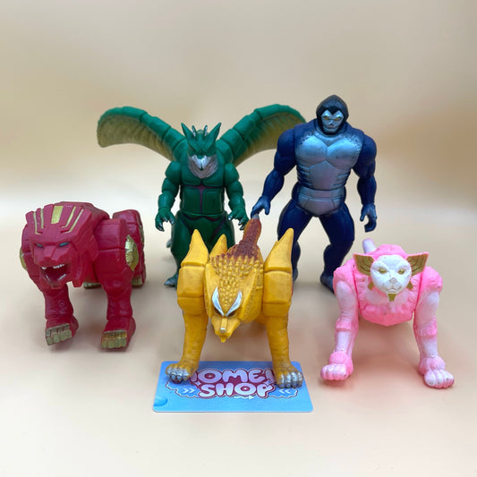 Assemble! 5 Starbeasts - Power Rangers Lost Galaxy - Vinyl Figures StarBeast 5 Set - Super Sentai Gingaman