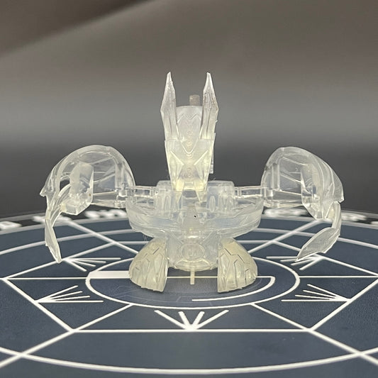 Silent Naga B2 Ver. Clear Color Bakugan Battle Brawlers Custom 3D Printed Non-articulated Model