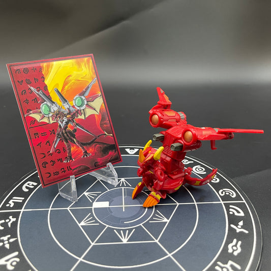 Pyrus Helix Dragonoid B2 & Battle Gear Copper JetKor Bakugan Gundalian Invaders