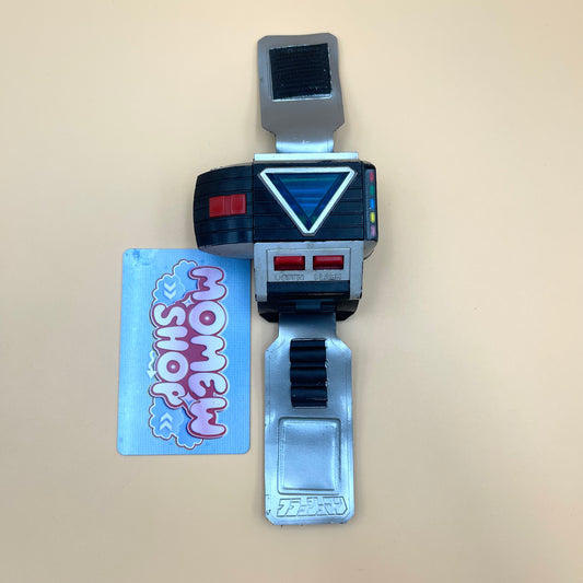DX Prism Flash from Power Rangers also known as DX Change from Super Sentai Maskman 1986, vintage DX Morpher roleplay collectible for Flashman fans.