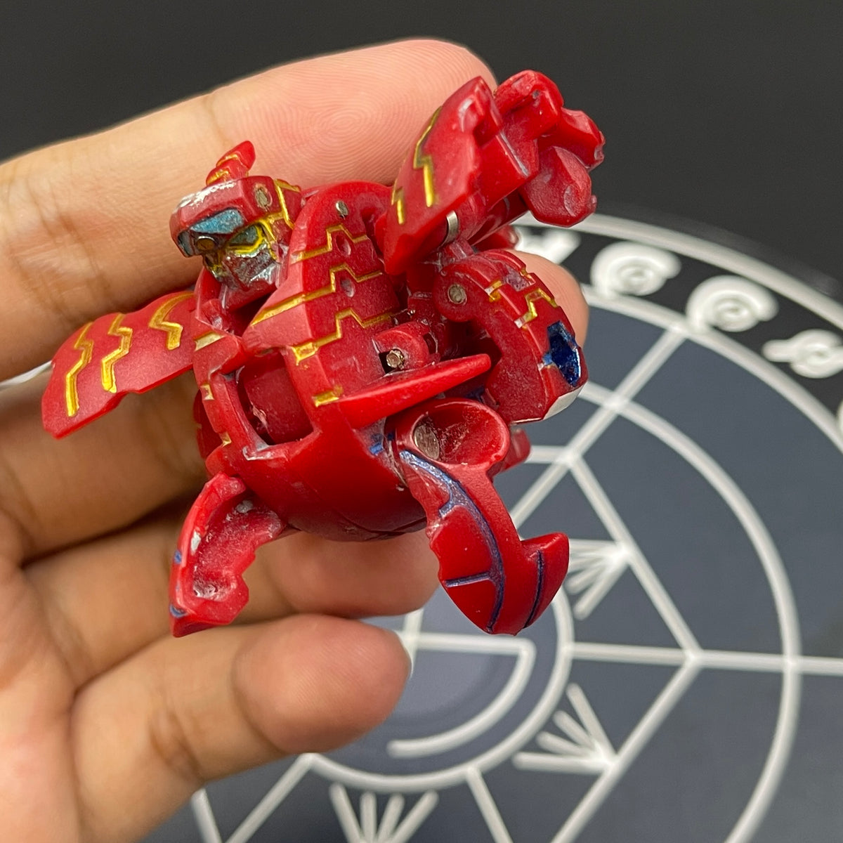 Pyrus Boulderon Bakugan Mechtanium Surge (There is a flaw)