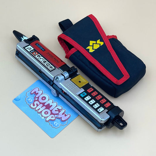 DX ShodoPhone & DX Samuraizers from Power Rangers Samurai 2010, also known as DX Change from Super Sentai Shinkenger 2009, vintage DX Morpher roleplay collectible for Samurai Rangers fans.