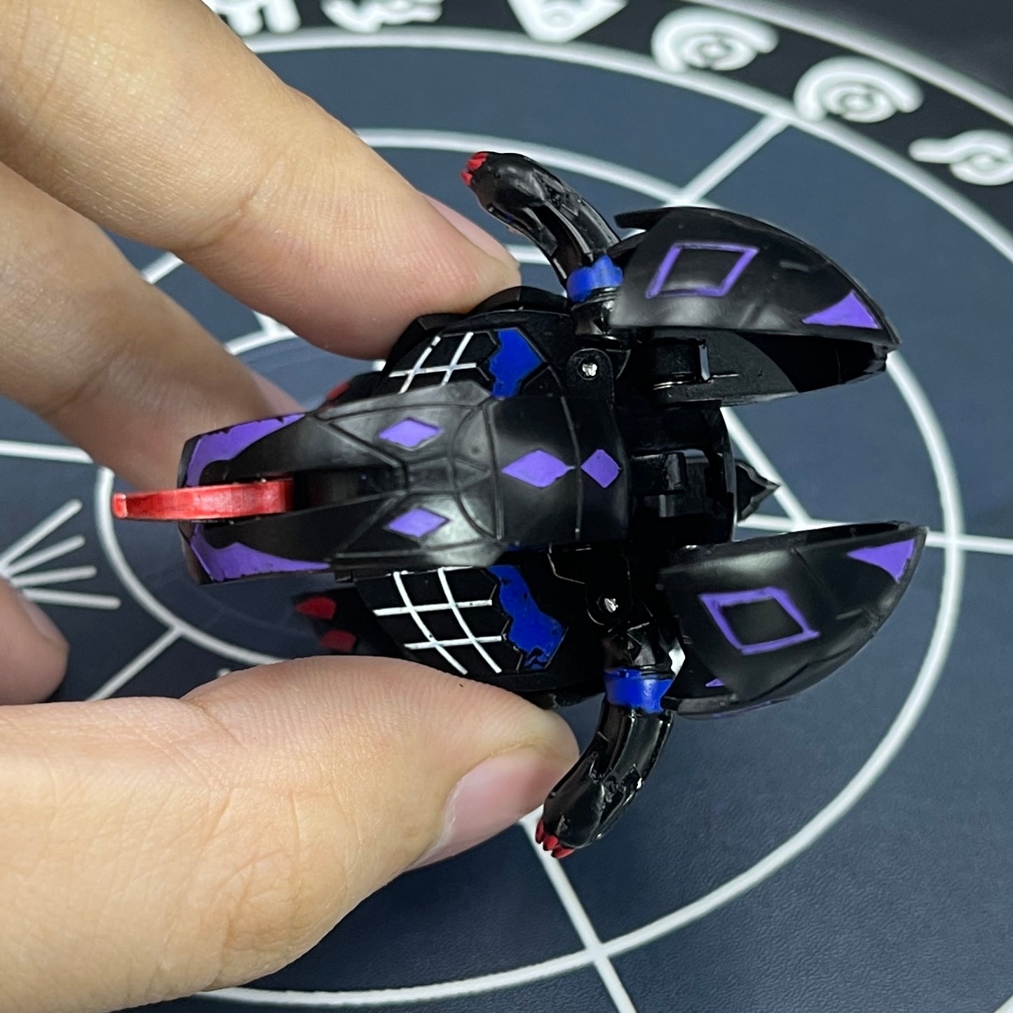 Bakugan Alpha Hydranoid B2 Darkus | Custom Made Accurate Plastic Injection inspired by an anime.