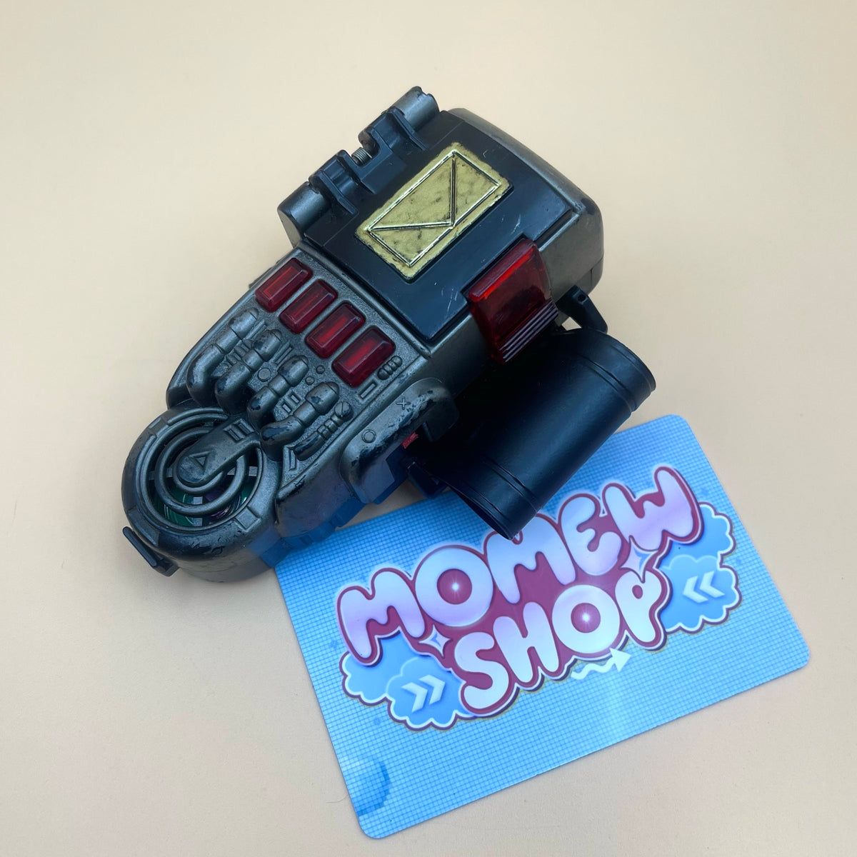 DX Degitaizer & Astro Morpher from Power Rangers Turbo 1998 also known as DX Change from Super Sentai Megaranger 1997, vintage DX Morpher roleplay collectible for Space Rangers fans.