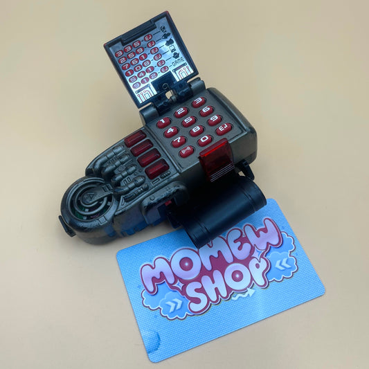 DX Degitaizer & Astro Morpher from Power Rangers Turbo 1998 also known as DX Change from Super Sentai Megaranger 1997, vintage DX Morpher roleplay collectible for Space Rangers fans.