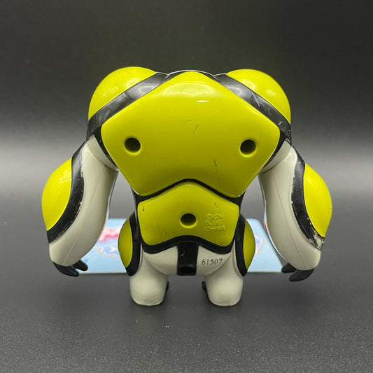 Back view of the Ben 10 Classic Cannonbolt action figure