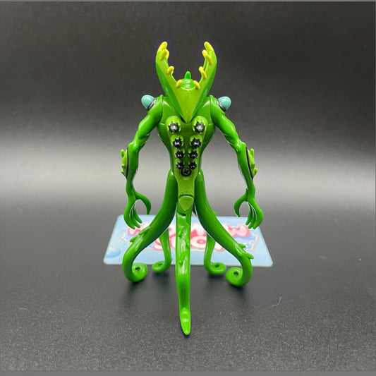 Back view of the Ben 10 Classic Wildvine action figure showing pod details.