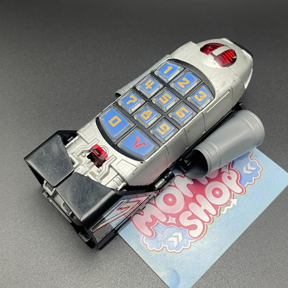 Power Rangers Lightspeed Rescue Battle Booster Super Train Morpher toy front view.
