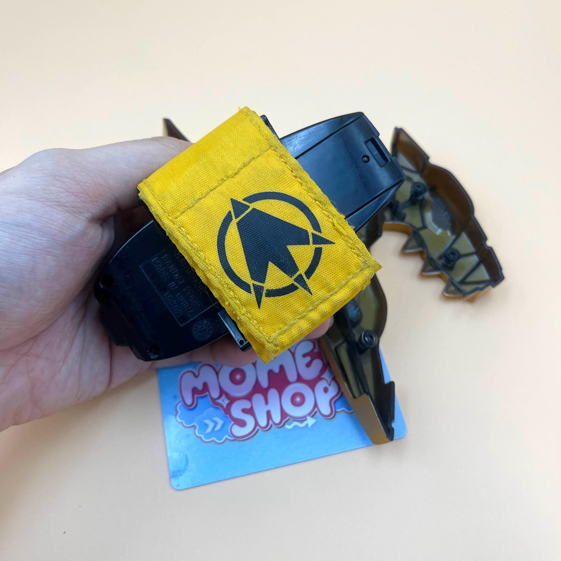 DX Dino Brace Abare Max from Super Sentai Abaranger 2003 and DX Dino Morpher from Power Rangers Dino Thunder 2004, vintage DX Morpher roleplay collectible toy for fans and collectors of Super Sentai and Power Rangers series.