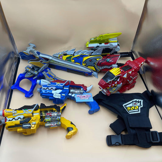 Morpher Power Rangers Dino Dino Charge - Dino Charge Morpher - Gold Ptera Morpher - Titano Charge Morpher (Kyoryuger)