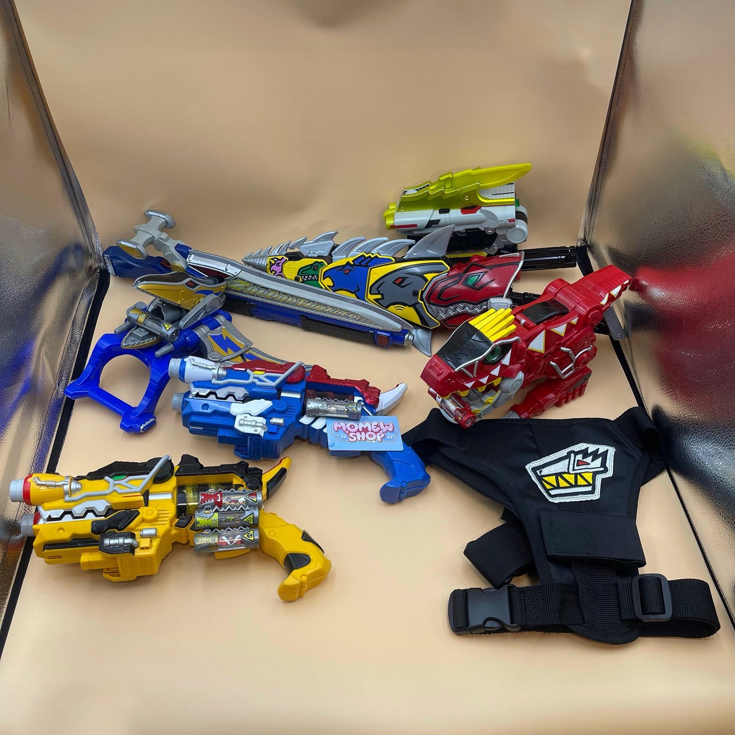 Morpher Power Rangers Dino Dino Charge - Dino Charge Morpher - Gold Ptera Morpher - Titano Charge Morpher (Kyoryuger)