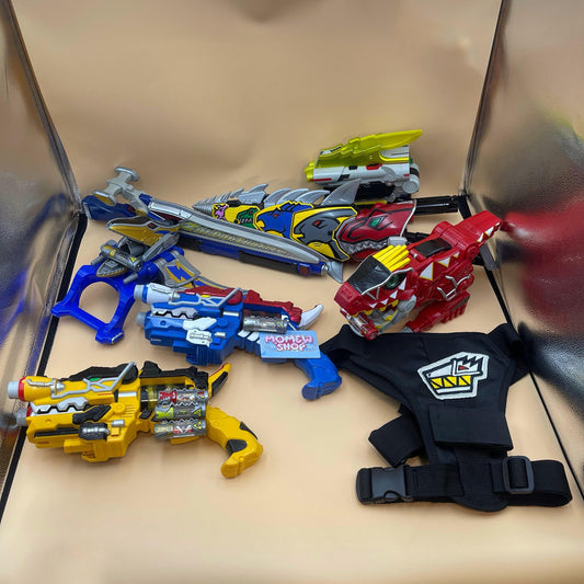 Morpher Power Rangers Dino Dino Charge - Dino Charge Morpher - Gold Ptera Morpher - Titano Charge Morpher (Kyoryuger)