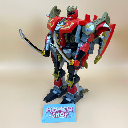 DX Genseishin Ken Riser Toy - Genseishin Justirisers - Transformable and Combinable Robot