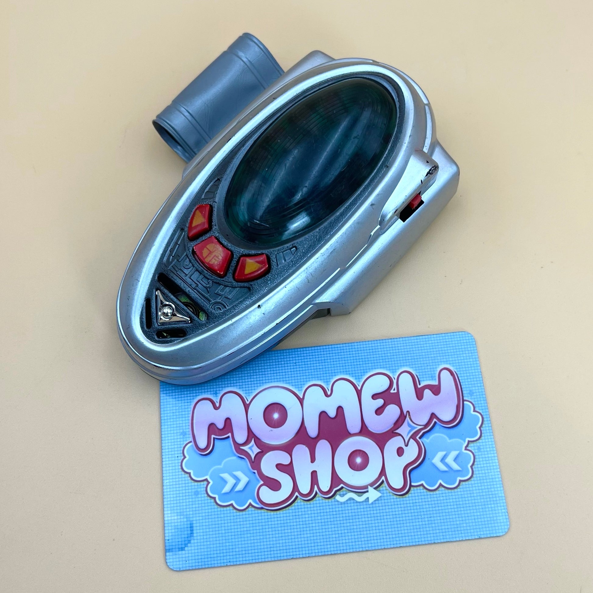 Chrono Morpher toy from Power Rangers Time Force – DX Chrono Changer from Timeranger, working lights and sounds, vintage Bandai collectible