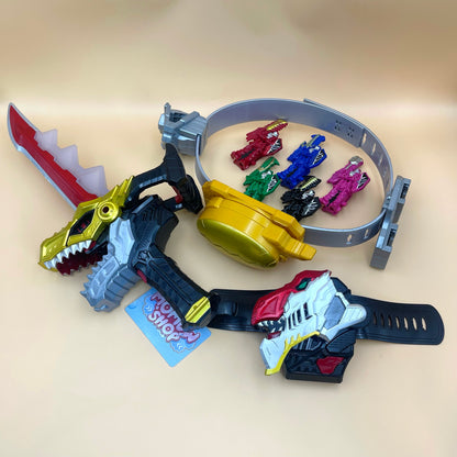 Dino Fury Toys Set Morpher + Saber + Belt Power Rangers Dino Fury