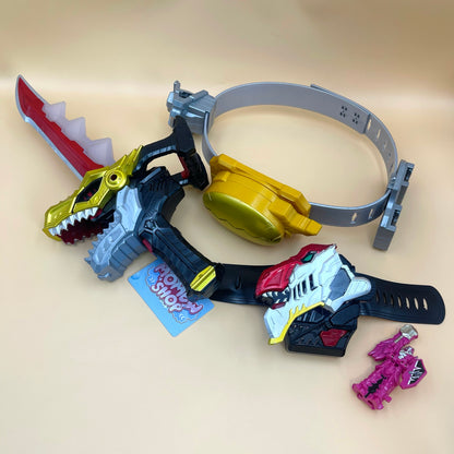 Dino Fury Toys Set Morpher + Saber + Belt Power Rangers Dino Fury