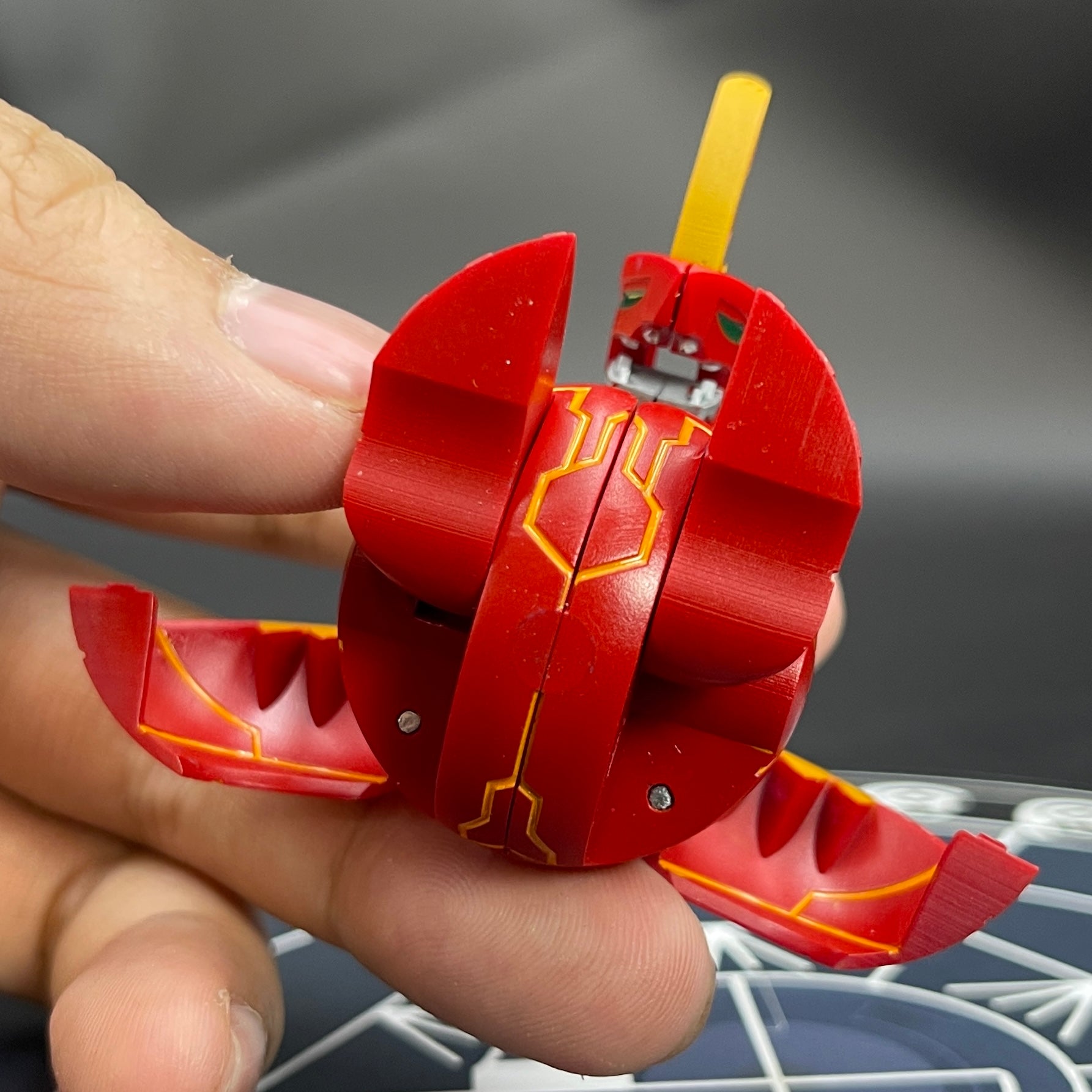 Pyrus Ultimate Dragonoid B2 Ver.Anime Bakugan Battle Brawlers