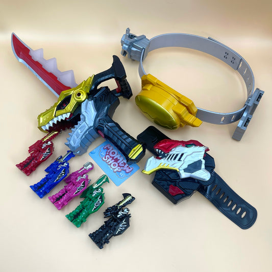 Dino Fury Toys Set Morpher + Saber + Belt Power Rangers Dino Fury