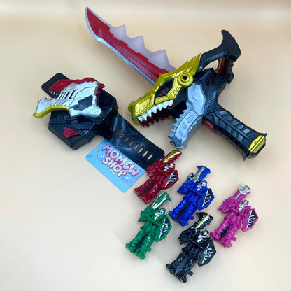 Dino Fury Toys Set Morpher + Saber Power Rangers Dino Fury