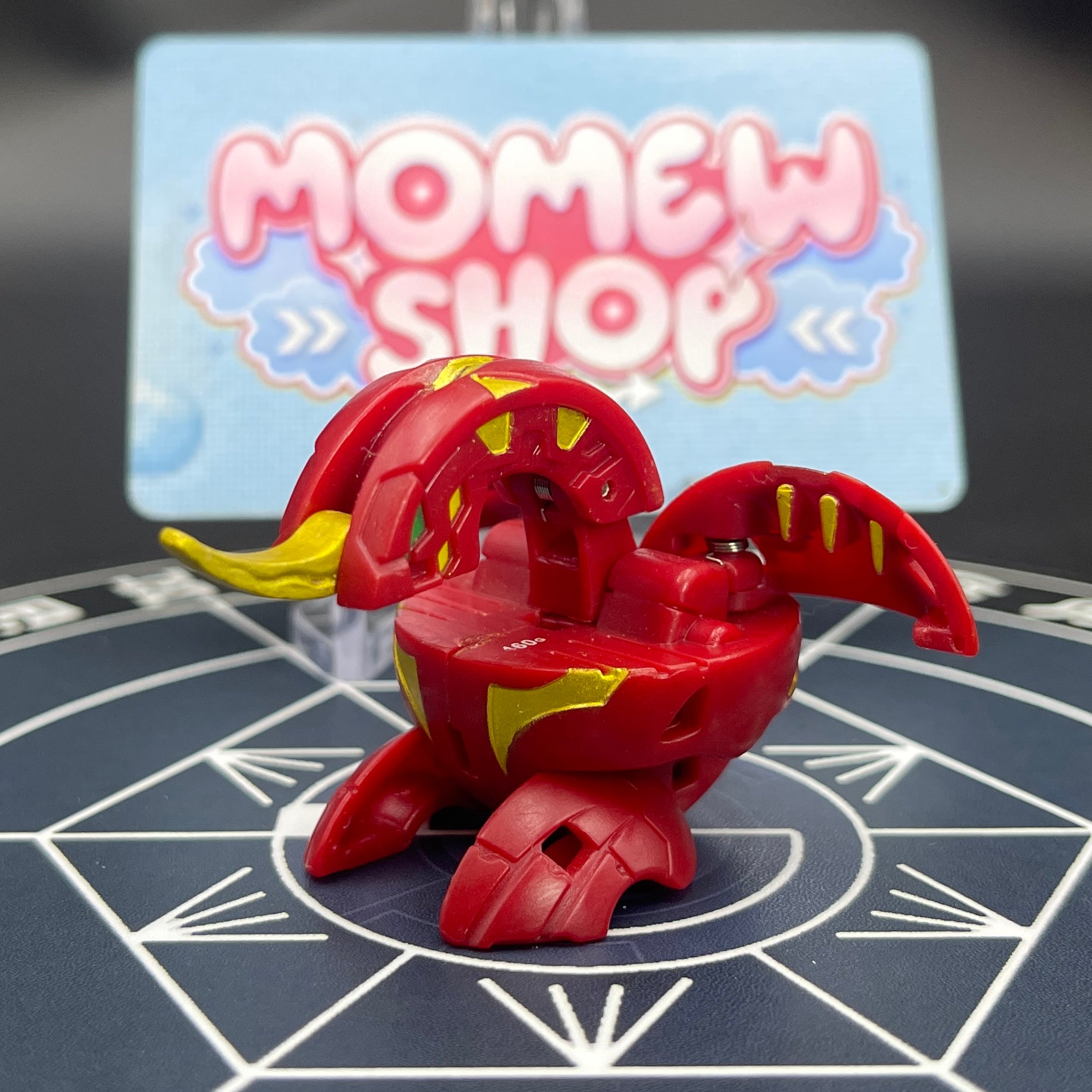 Pyrus Dragonoid B2 Bakugan Battle Brawlers Newly Painted in Gold