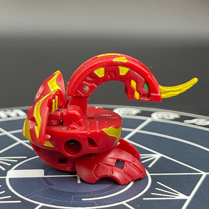 Pyrus Dragonoid B2 Bakugan Battle Brawlers Newly Painted in Gold