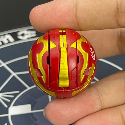 Pyrus Dragonoid B2 Bakugan Battle Brawlers Newly Painted in Gold