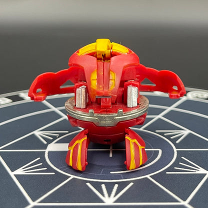 Pyrus Delta Dragonoid B2 Bakugan Battle Brawlers Paint Applied To Specific Parts Only