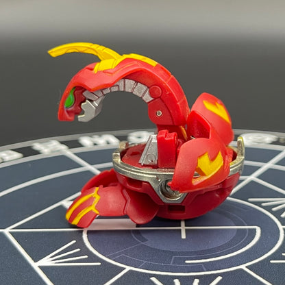 Pyrus Delta Dragonoid B2 Bakugan Battle Brawlers Paint Applied To Specific Parts Only