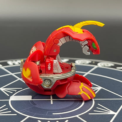Pyrus Delta Dragonoid B2 Bakugan Battle Brawlers Paint Applied To Specific Parts Only