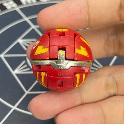 Pyrus Delta Dragonoid B2 Bakugan Battle Brawlers Paint Applied To Specific Parts Only