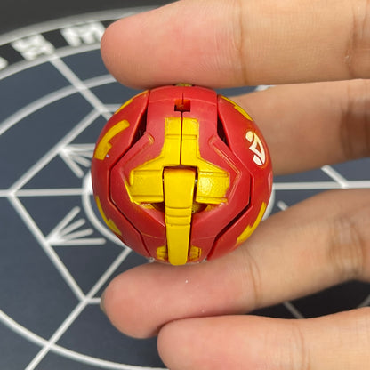 Pyrus Delta Dragonoid B2 Bakugan Battle Brawlers Paint Applied To Specific Parts Only