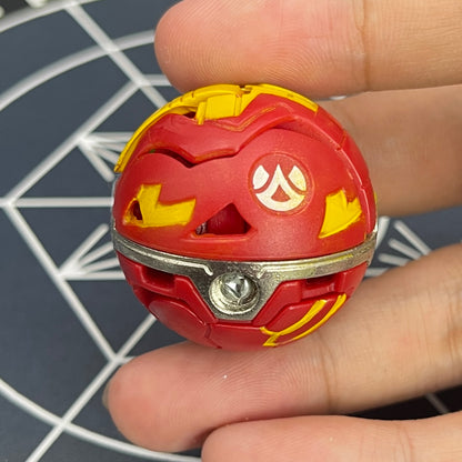 Pyrus Delta Dragonoid B2 Bakugan Battle Brawlers Paint Applied To Specific Parts Only