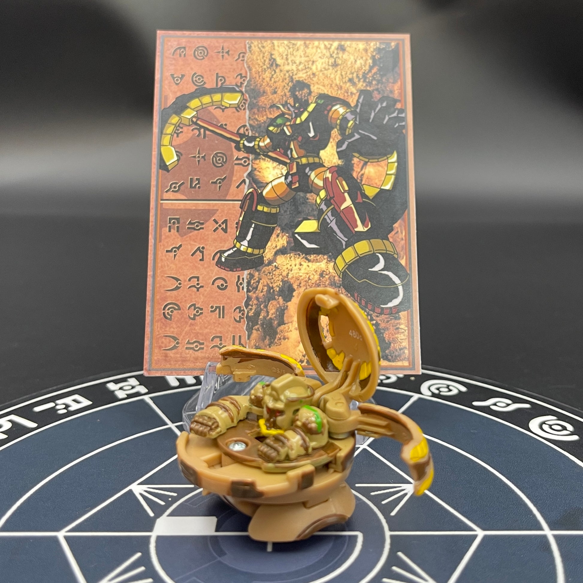Subterra Hammer Gorem B2 Bakugan Battle Brawlers Paint Applied To Specific Parts Only