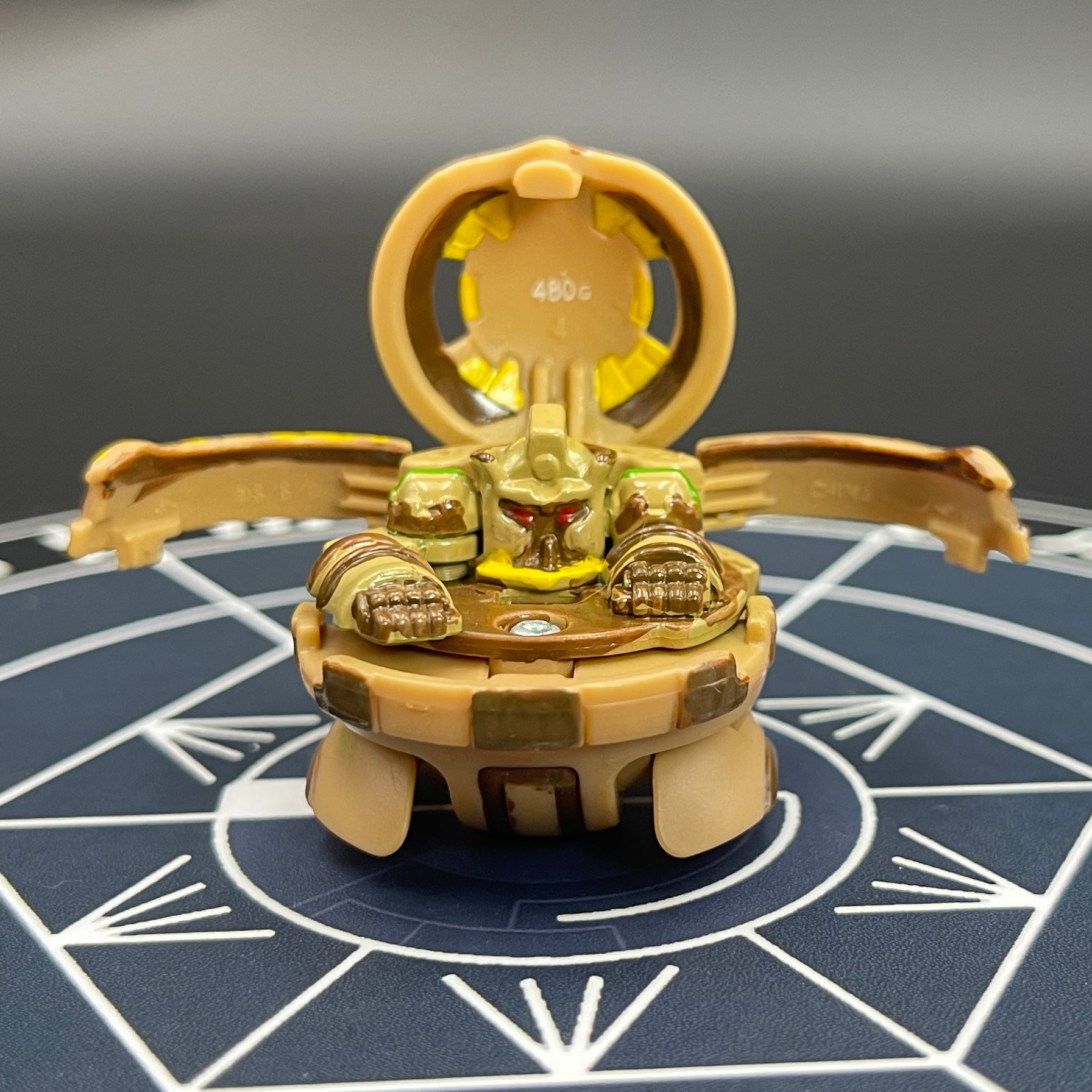 Subterra Hammer Gorem B2 Bakugan Battle Brawlers Paint Applied To Specific Parts Only