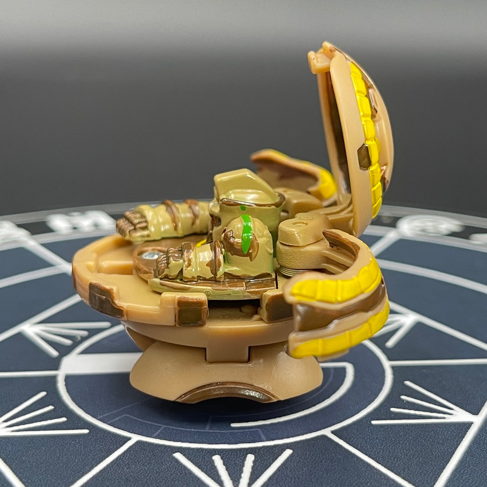 Subterra Hammer Gorem B2 Bakugan Battle Brawlers Paint Applied To Specific Parts Only