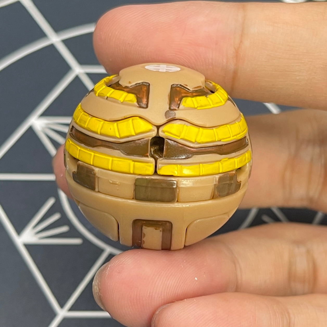 Subterra Hammer Gorem B2 Bakugan Battle Brawlers Paint Applied To Specific Parts Only