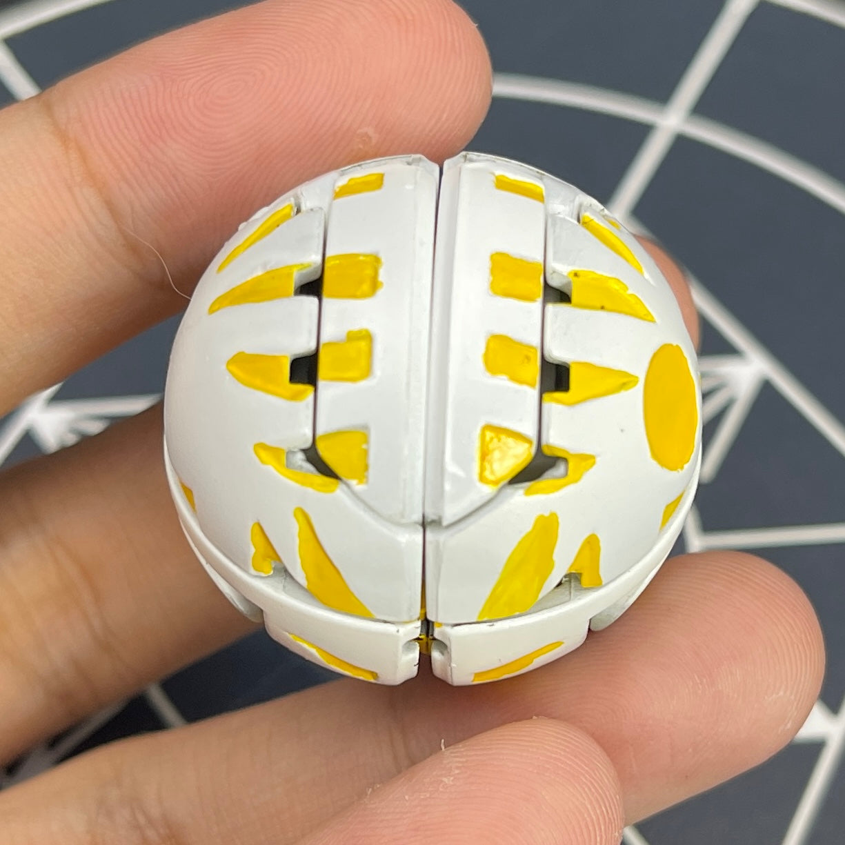 Haos Blade Tigrerra B2 Bakugan Battle Brawlers Newly Painted To Match The Anime Version